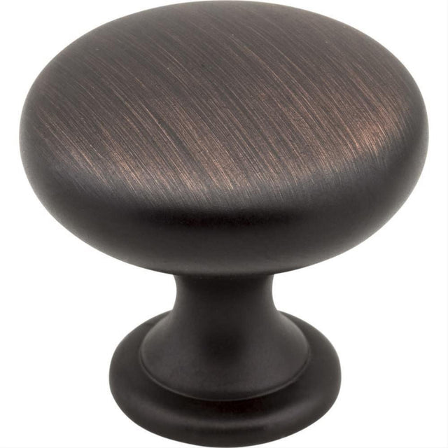 Elements 3910-DBAC Madison 1-3/16" Brushed Oil Rubbed Bronze Zinc Cabinet Knob