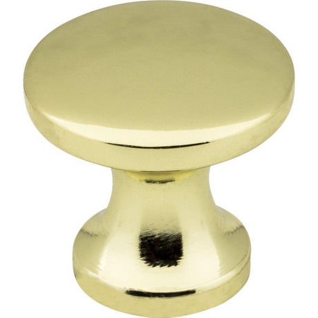 Elements 3915-PB Geneva 1" Zinc Cabinet Knob Polished Brass