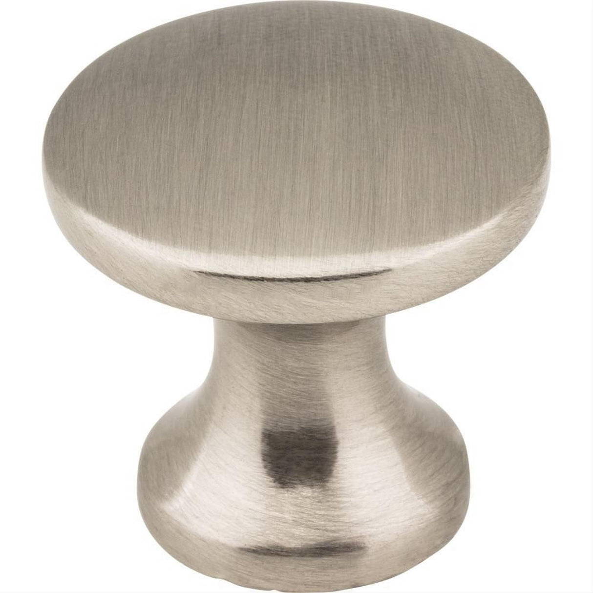 Elements 3915-SN Geneva 1" Zinc Cabinet Knob Satin Nickel
