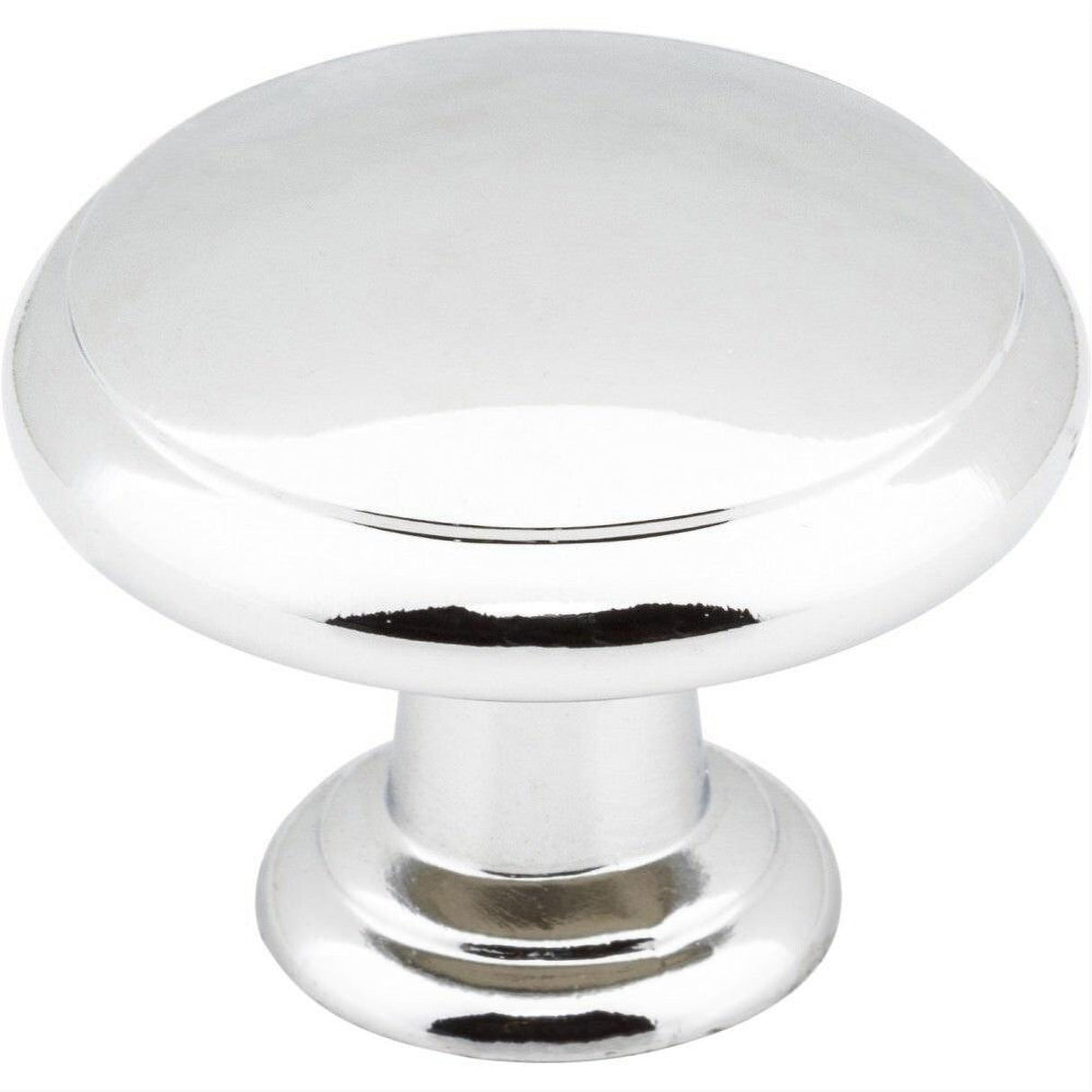 Elements 3940-PC Gatsby 1-3/16" Zinc Cabinet Knob Polished Chrome