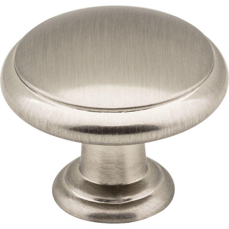 Elements 3940-SN Gatsby 1-3/16" Zinc Cabinet Knob Satin Nickel