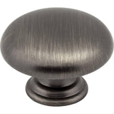 Elements 3950-BNBDL Gatsby 1-3/16" Zinc Cabinet Knob Brushed Pewter