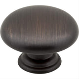 Elements 3950-DBAC Gatsby 1-3/16" Zinc Cabinet Knob Brushed Oil Rubbed Bronze