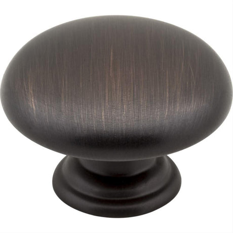 Elements 3950-DBAC Gatsby 1-3/16" Zinc Cabinet Knob Brushed Oil Rubbed Bronze