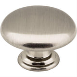 Elements 3950-SN Gatsby 1-3/16" Zinc Cabinet Knob Satin Nickel