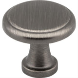 Elements 3970-BNBDL Gatsby 1-3/16" Zinc Cabinet Knob Brushed Pewter