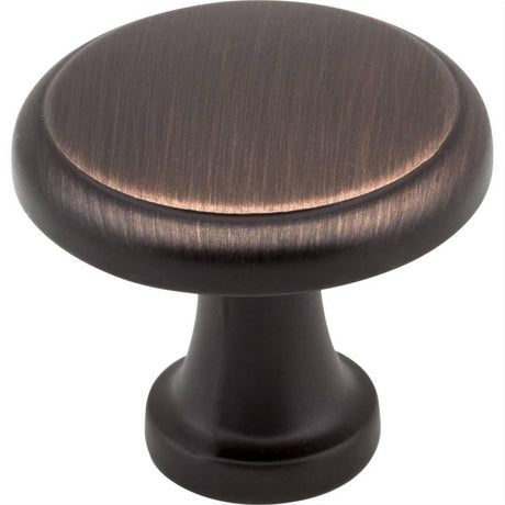 Elements 3970-DBAC Gatsby 1-3/16" Zinc Cabinet Knob Brushed Oil Rubbed Bronze