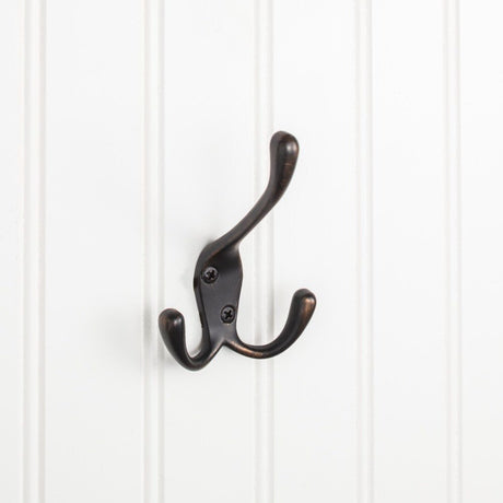 Elements YT40-400DBAC brushed oil rubbed bronze coat hook