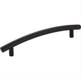 Elements 406-128BLK-128 Belfast 6-9/16" Zinc Cabinet Pull Black