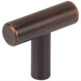 Elements 40DBB 40 Naples 1-9/16" Steel T-Shaped Cabinet Pull Dark Brushed Bronze
