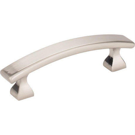 Elements 449-3SN-3 Hadly 4" Zinc Cabinet Pull Satin Nickel