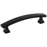 Elements 449-96MB-96 Hadly 4-3/4" Zinc Cabinet Pull Matte Black