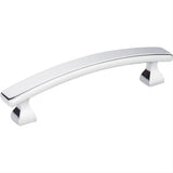 Elements 449-96PC-96 Hadly 4-3/4" Zinc Cabinet Pull Polished Chrome