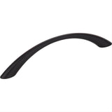 Elements 4655BLK 4655 Kingsport 6-1/4" Zinc Cabinet Pull Black