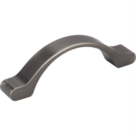 Elements 511-3BNBDL-3 Seaver 4-1/16" Zinc Cabinet Pull Brushed Pewter