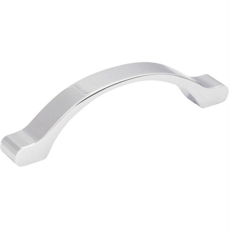 Elements 511-96PC-96 Seaver 4-7/8" Zinc Cabinet Pull Polished Chrome