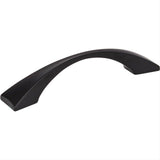Elements 525-96MB-96 Glendale 4-15/16" Zinc Cabinet Pull Matte Black