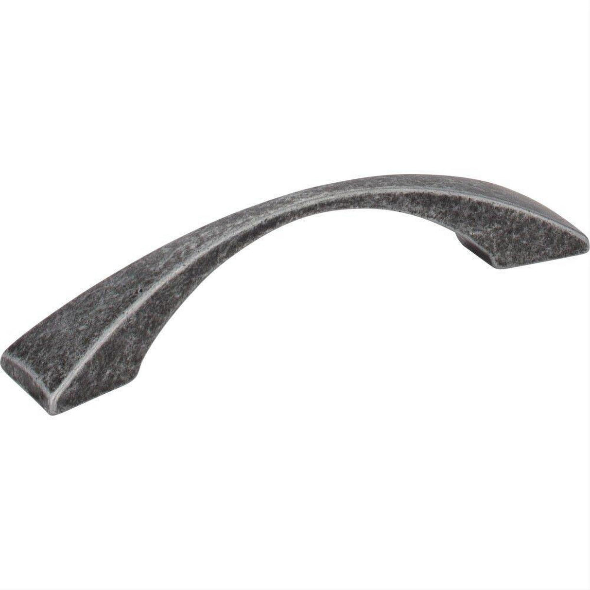 Elements 525-96SIM-96 Glendale 4-15/16" Zinc Cabinet Pull Distressed Antique Silver