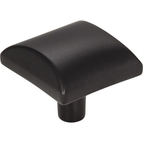 Elements 525MB 525 Glendale 1-1/8" Zinc Cabinet Knob Matte Black