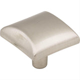 Elements 525SN 525 Glendale 1-1/8" Zinc Cabinet Knob Satin Nickel