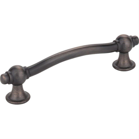 Elements 575-96DBAC-96 Syracuse 4-7/8" Zinc Cabinet Pull Brushed Oil Rubbed Bronze