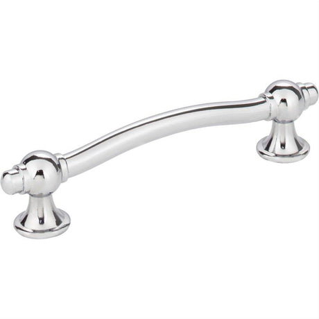 Elements 575-96PC-96 Syracuse 4-7/8" Zinc Cabinet Pull Polished Chrome