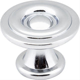 Elements 575PC 575 Syracuse 1-3/16" Zinc Cabinet Knob Polished Chrome