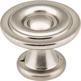 Elements 575SN 575 Syracuse 1-3/16" Zinc Cabinet Knob Satin Nickel