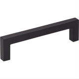 Elements 625-96MB-96 Stanton 4-1/8" Zinc Cabinet Pull Matte Black