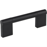 Elements 645-96MB-96 Knox 4-1/4" Zinc Cabinet Pull Matte Black