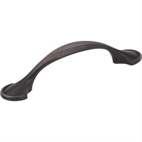 Elements 647-3DBAC-3 Watervale 4-5/8" Zinc Cabinet Pull Brushed Oil Rubbed Bronze
