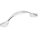 Elements 647-3PC-3 Watervale 4-5/8" Zinc Cabinet Pull Polished Chrome