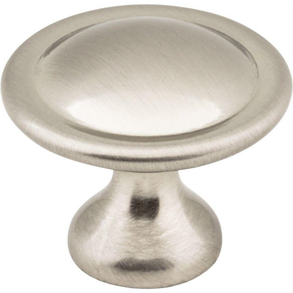 Elements 647SN 647 Watervale 1-1/8" Zinc Cabinet Knob Satin Nickel