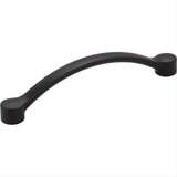 Elements 745-128BLK-128 Belfast 5-11/16" Zinc Cabinet Pull Black