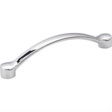 Elements 745-128PC-128 Belfast 5-11/16" Zinc Cabinet Pull Polished Chrome