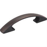 Elements 771-3DBAC-3 Strickland 4-1/2" Zinc Cabinet Pull Brushed Oil Rubbed Bronze