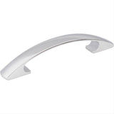 Elements 771-96PC-96 Strickland 5-3/16" Zinc Cabinet Pull Polished Chrome