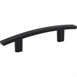 Elements 859-3MB-3 Thatcher 5-1/4" Zinc Cabinet Pull Matte Black