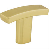 Elements 859T-BG Thatcher Zinc Cabinet Knob Brushed Gold
