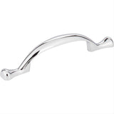 Elements 897-3PC-3 Merryville 5-1/8" Zinc Cabinet Pull Polished Chrome