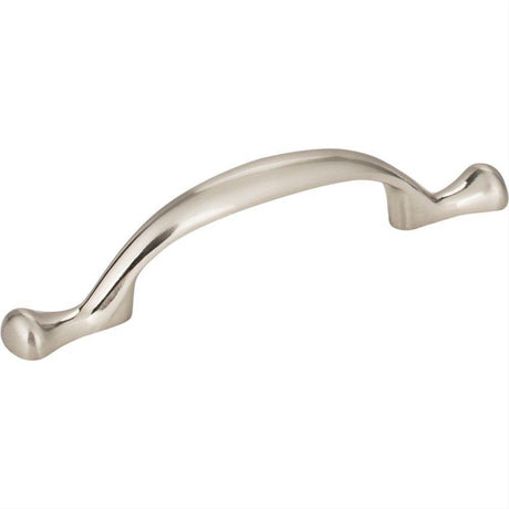 Elements 897-3SN-3 Merryville 5-1/8" Zinc Cabinet Pull Satin Nickel