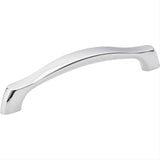 Elements 993-128PC-128 Aiden 6-1/8" Zinc Cabinet Pull Polished Chrome