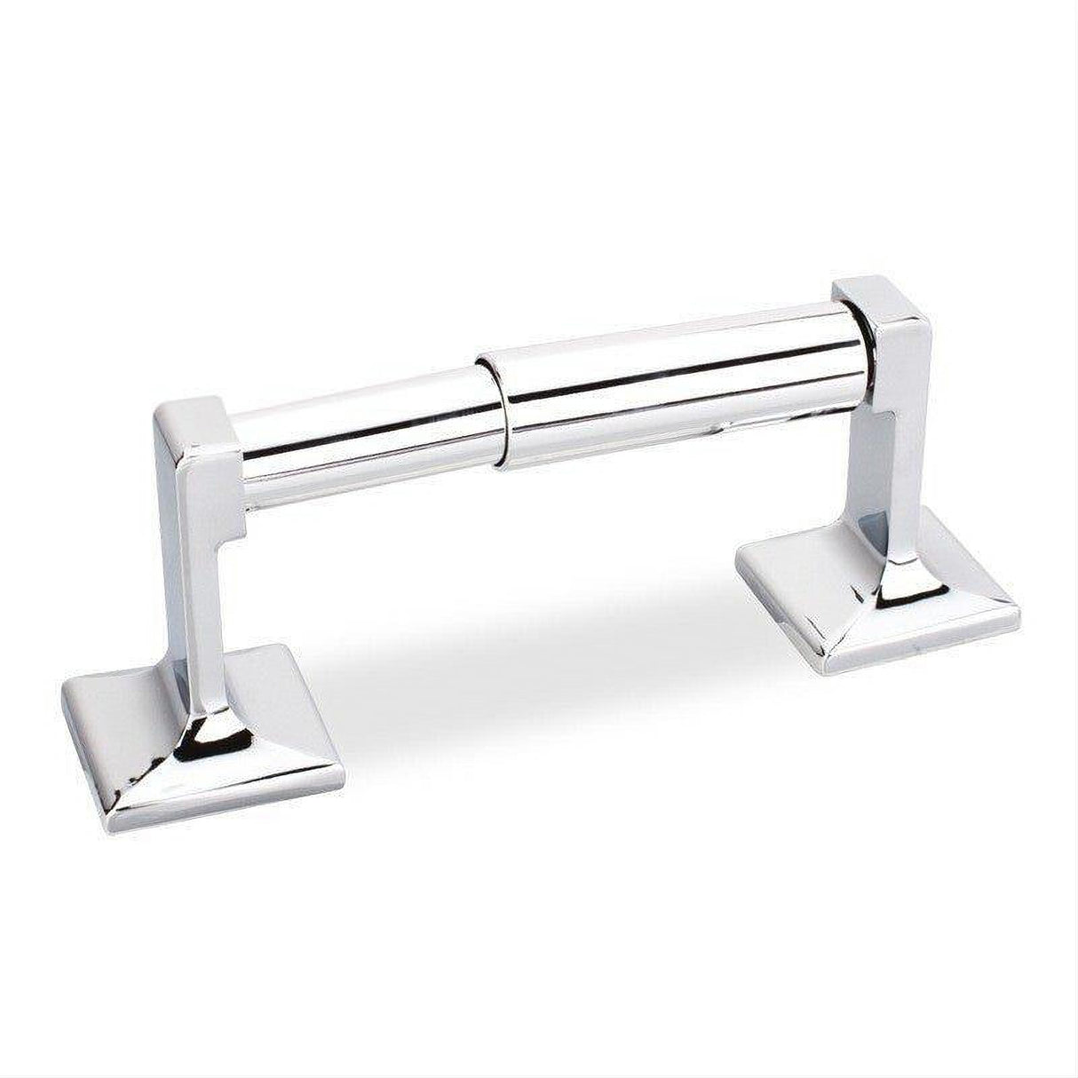 Elements BHE1-01PC Bridgeport 7-13/16" Zinc Toilet Paper Holder Polished Chrome
