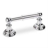Elements BHE5-01PC-R-01-R Fairview 9" Zinc Conventional Toilet Paper Holder Polished Chrome