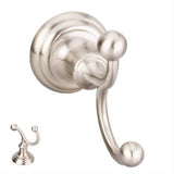Elements BHE5-02SN-02 Fairview 3-3/4" Zinc Conventional Robe Hook Satin Nickel