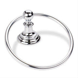 Elements BHE5-06PC-R-06-R Fairview 6-1/2" Zinc Conventional Towel Ring Polished Chrome