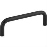 Elements S271-96MB-96 Torino 4-1/16" Steel Cabinet Pull Matte Black