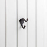 Elements YD10-231DBAC 2-5/16" Double Zinc Wall Mount Coat Hook Brushed Oil Rubbed Bronze