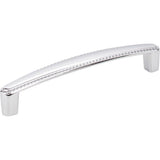 Elements Z115-128PC polished chrome cabinet pull