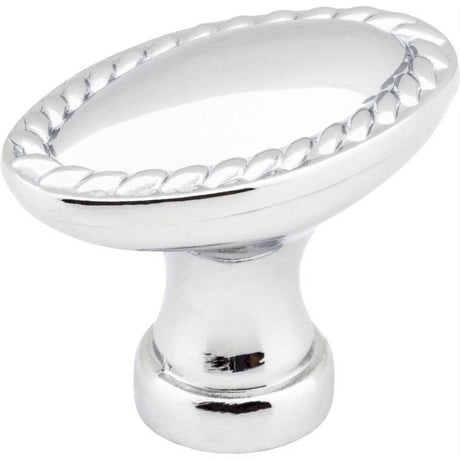 Elements Z115L-PC Lindos 1-3/8" Zinc Cabinet Knob Polished Chrome